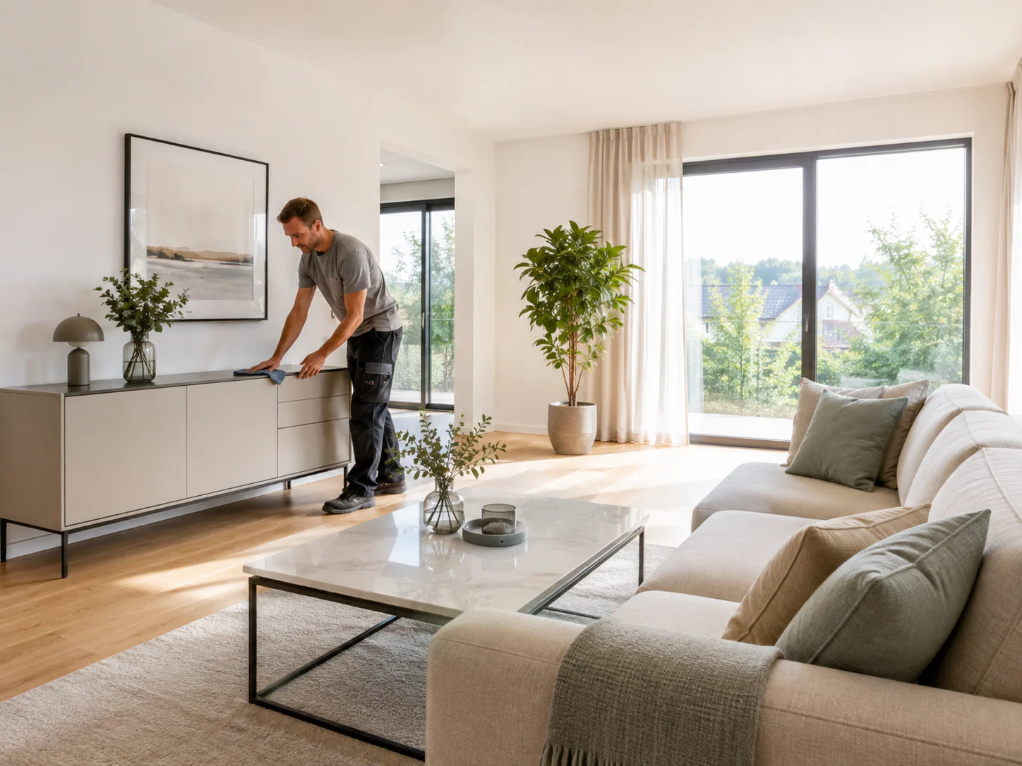 Wohnungsreinigung